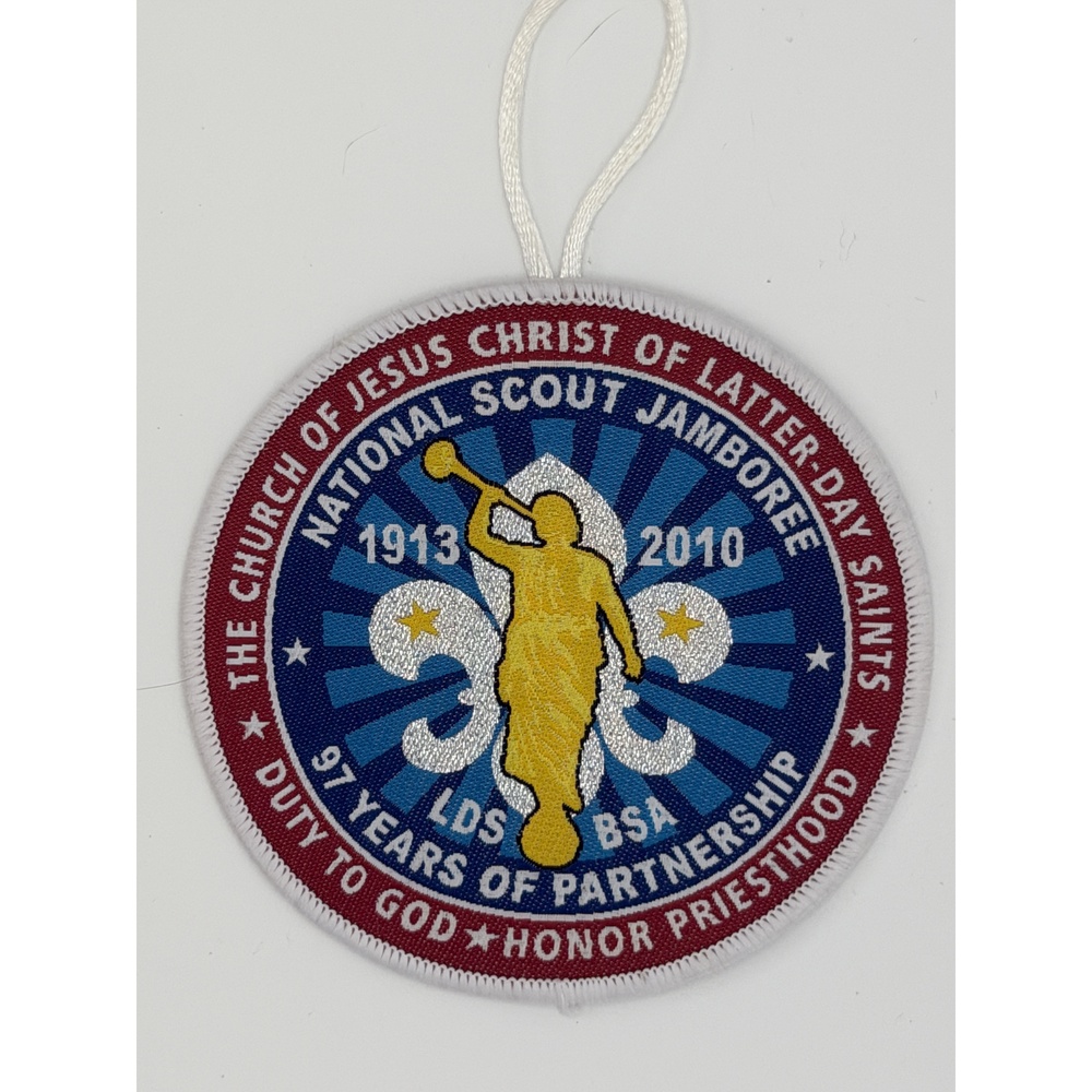 LDS BSA National Scout Jamboree Patch 1913-2010 SymbolArts Scout BSA